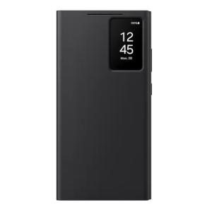 Samsung S24 Ultra Smart View Wallet Case Black
