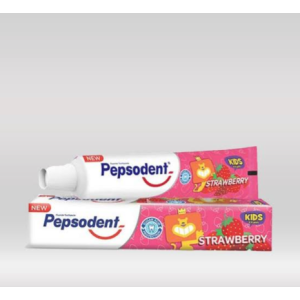 Letsshop Pepsodent Kids Strawberry Bubble Tooth Paste - 80g