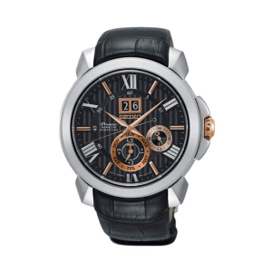 Seiko Premier Men's Watch Black (SNP149P2)