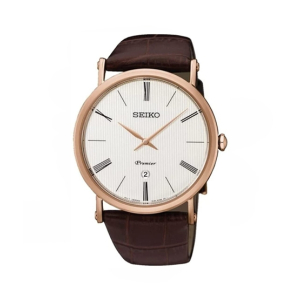 Seiko Premier Men’s Watch Brown (SKP398P1)