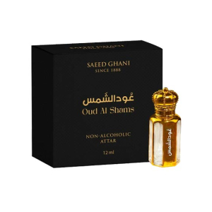 Saeed Ghani Oud Al Shams Luxury Attar For Men 12ml
