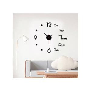 Singaar Collection 3D Acrylic Wall Clock (0041)
