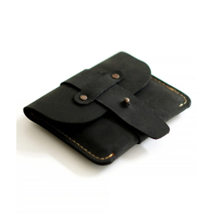 Snug Ace Leather Wallet For Men Matte Black (ACE-001)