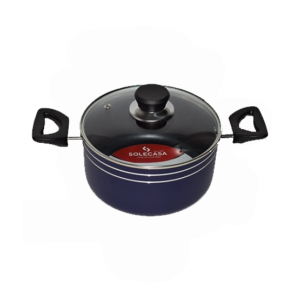 Solecasa Casserole 20cm With Glass Lid
