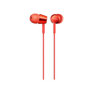 Sony In-Ear Earphone (MDR-EX155AP)-Red