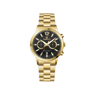 Timezone SoulSync Classic Watch For Men (TZ-1323)-Black