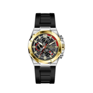 Timezone Spectra Edge Watch For Men (TZ-1335)-Black