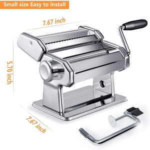 Promax Stainless Steel Manual Adjustable Pasta Maker