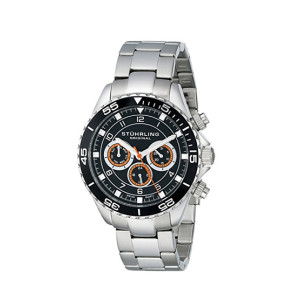 Stuhrling Original Aquadiver 643 Men's Watch Silver (643.01) 