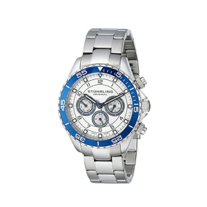Stuhrling Original Aquadiver 643 Men's Watch Silver (643.02) 