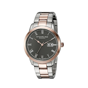 Stuhrling Original Cuvette Panache Elite Men's Watch Two-Tone (831B.03)