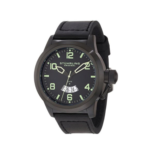 Stuhrling Original Pilot Men's Watch Black (427.335571)
