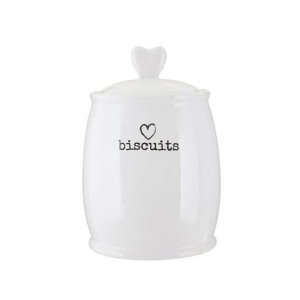 Premier Home Charm Biscuit Canister - White (722727)