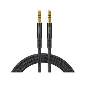 Joyroom 6 ft Aux Audio Cable Black (SY-20A1)