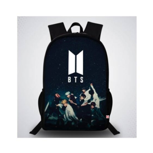 Traverse BTS Printed School Bag For Unisex (T347TWH)