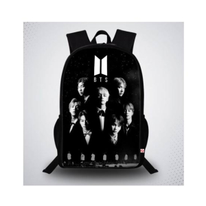 Traverse BTS Printed School Bag For Unisex (T348TWH)