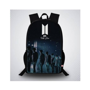 Traverse BTS Printed School Bag For Unisex (T349TWH)
