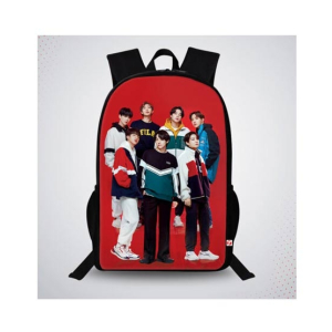 Traverse BTS Printed School Bag For Unisex (T379TWH)