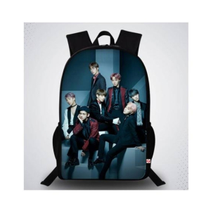 Traverse BTS Printed School Bag For Unisex (T388TWH)