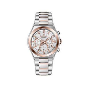 Timezone Timeshift Journey Watch For Men Two Tone Rose Gold (TZ-1328)