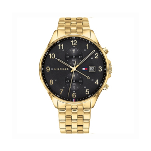 Tommy Hilfiger Stainless Steel Men's Watch Gold (1791708)