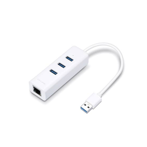 TP-Link 3-Port Hub & Gigabit Ethernet USB Adapter (UE330)