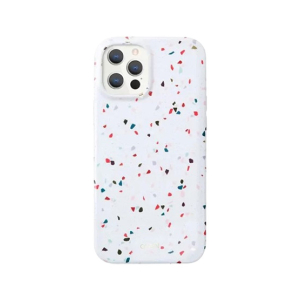 Uniq Coehl Terrazzo Case For iPhone 12 Pro Max - Natural White