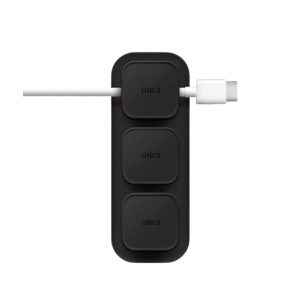 Uniq Pod Magnetic Cable Organizer and Base - Charcoal
