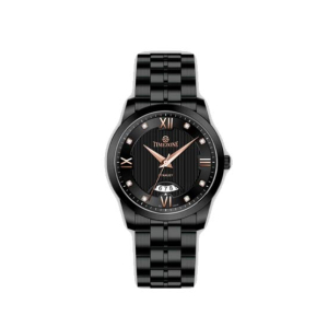 Timezone Verve Chronos Watch For Men (TZ-1331)-Rose Gold
