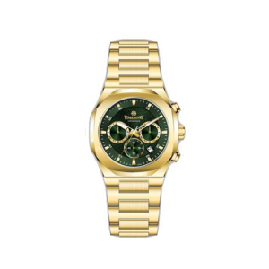 Timezone Voltamic Classic Watch For Men (TZ-1326)-Green