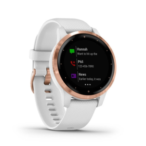 Garmin Vivoactive 4S Smartwatch For Women White