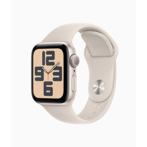 Apple Watch SE 2023 Starlight Aluminum Case With Sport Band