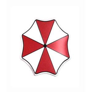 Wish Hub 3D Aluminum Umbrella Corporation Car Logo