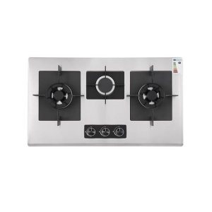 Xpert 3 Burners Built In Stainless Steel Hob (XST-818-SS)