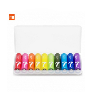 Xiaomi Mi Zi7 AAA Alkaline Battery Rainbow Pack Of 10