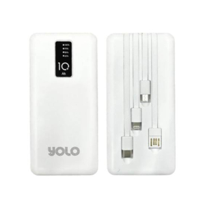 Yolo Power 10 10000mAh Powerbank-White