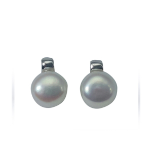 Zed Eye Mermaid's Tears Pearl Earrings For Women (ISE002)