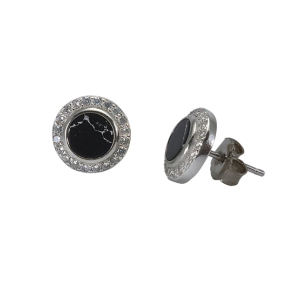 Zed Eye Moon Enclave Earrings For Women (ISE033)