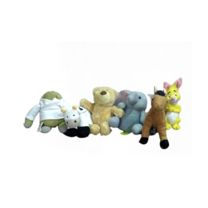 ZT Fashions Stuffed Animal Toy Set of 6 