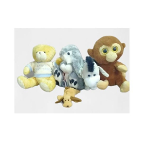 ZT Fashions Stuffed Animal Toy Set of 5
