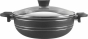 iShopping - Domestic Non Stick Super Cookware Gift Set Black - 18 Pieces (0081)
