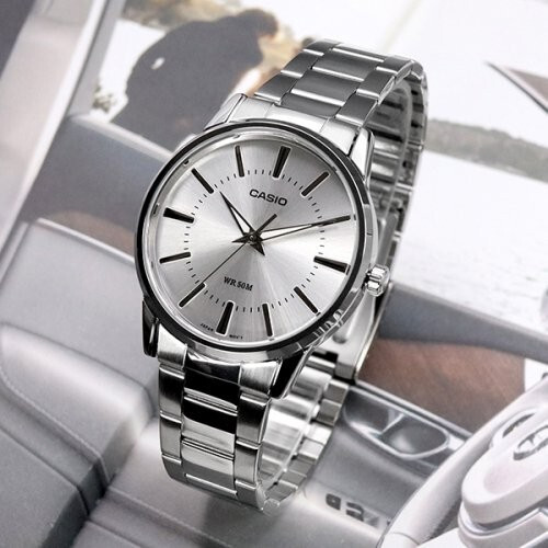 iShopping - Casio Silver Classic Elegance Watch For Women (LTP-1303D-7A)