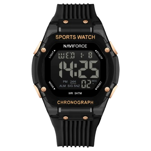 iShopping - Naviforce Digital Storm Watch For Men Black (NF-7113-5)