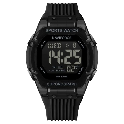 iShopping - Naviforce Digital Storm Watch For Men Black (NF-7113-1)