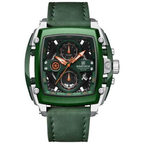 iShopping - Naviforce Nitro Chronograph Watch For Men Green (NF-8067-8)