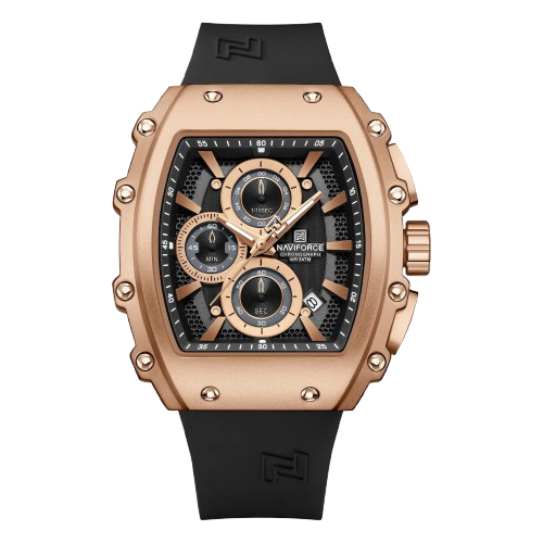 iShopping - Naviforce ChronoEdge Watch For Men Black (NF-8070-7)