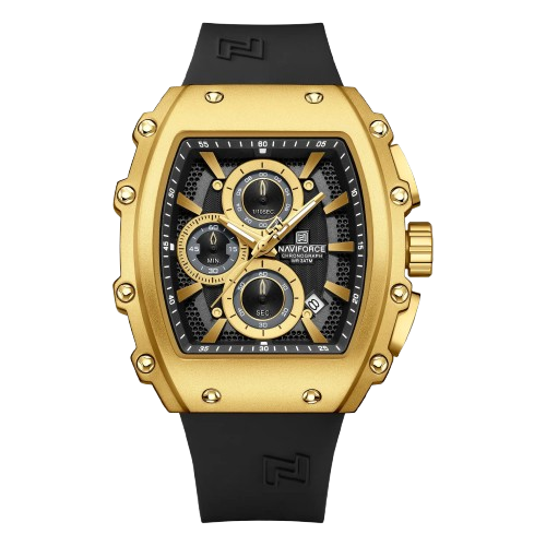 iShopping - Naviforce ChronoEdge Watch For Men Black (NF-8070-6)
