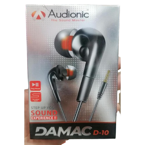 iShopping - Audionic Damac Super Bass HandsFree - Black (D-10)