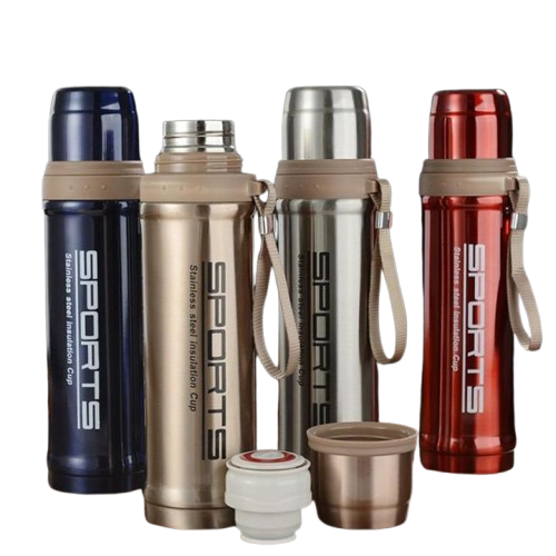 iShopping - Muzamil Store Double Layer Stainless Steel Sports Bottle 750ml
