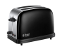iShopping - Russell Hobbs Colours Plus 2 Slice Toaster (RU-23334)-Black